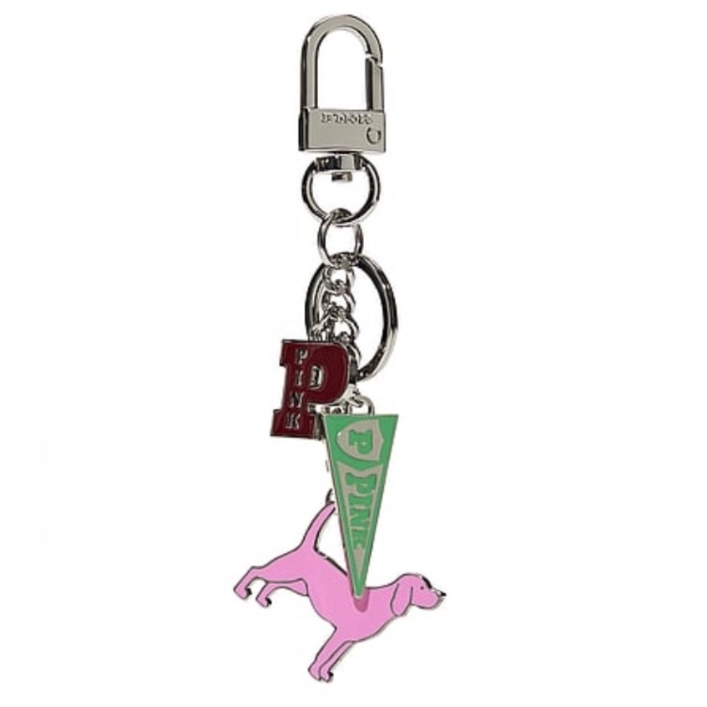 Victoria’s Secret PINK Logo Keychain Charm